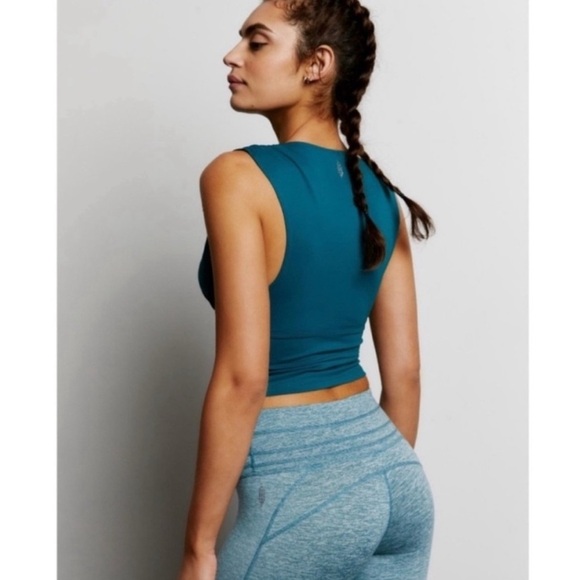 Free People FP Movement Cora Tank in Locust Size Large - Picture 2 of 7